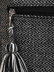 Chevron Cotton Canvas Backpack