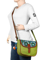 Swanky Canvas Sling Bag