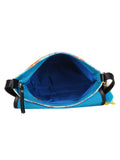 Geomat Digital Printed Canvas & Pu Sling Bag