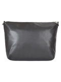 Modish Grey Leatherette Sling Bag