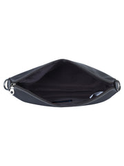 Modish Grey Leatherette Sling Bag