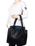 Medley Leatherette Shoulder Bag With Pouch