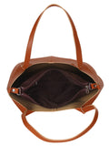Medley Leatherette Shoulder Bag With Pouch