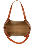 Medley Leatherette Shoulder Bag With Pouch