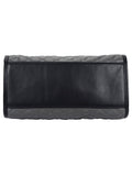 Glaze Quilted Leatherette Handbag