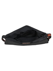 Envelope Cotton Jacquard And Leatherette Sling Bag