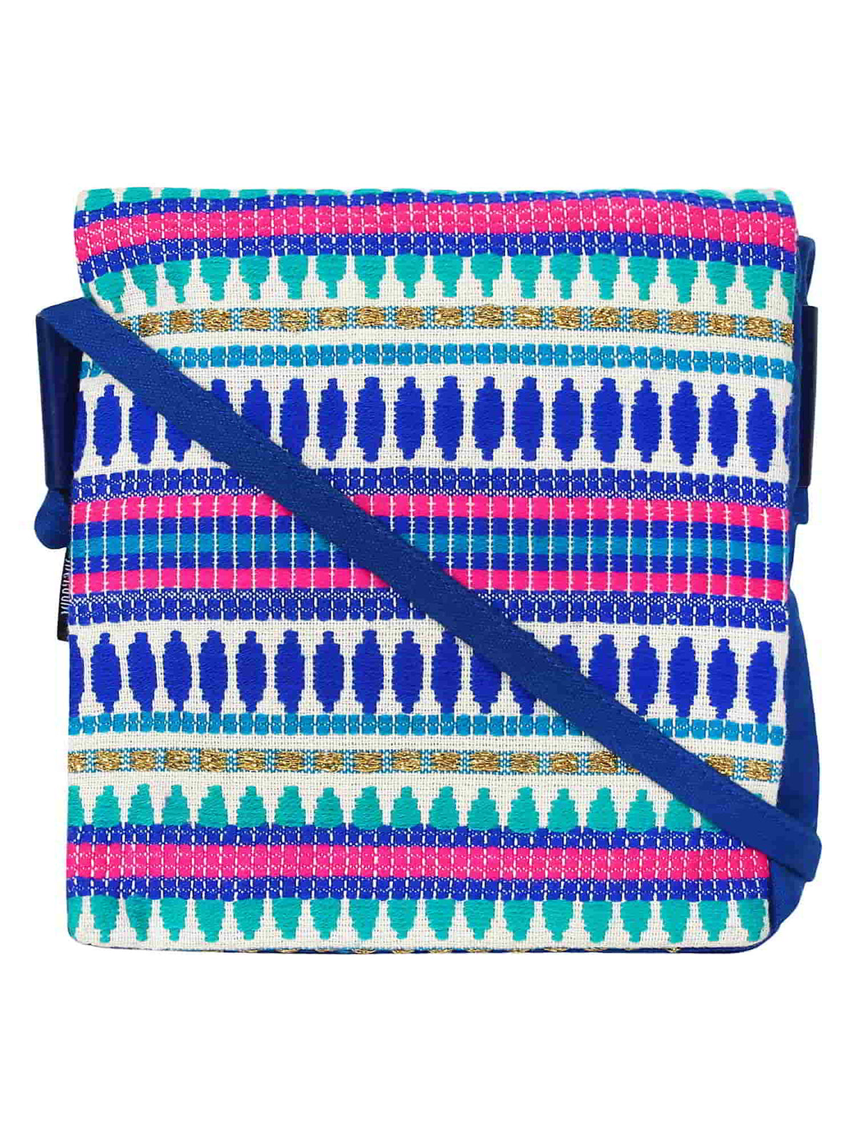 Steady Jacquard Sling Bag