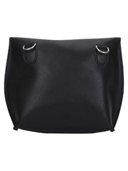 Modish Solid Leatherette Sling Bag