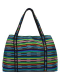 Embroidered Jacquard Handbag