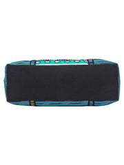 Embroidered Jacquard Handbag