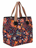 Artsy Digital Print Polyester Canvas Shoulder Bag