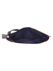 Twine Striped Canvas Sling Bag