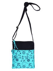 La Borsa Cargo Print Canvas Sling Bag