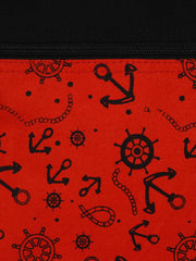 La Borsa Cargo Print Canvas Sling Bag