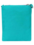 La Borsa Alphabet Print Canvas Sling Bag