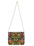 Globlie Beaded Canvas Sling Bag