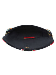 Globlie Beaded Canvas Sling Bag