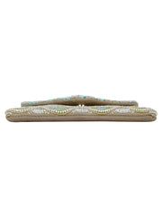 Globlie Beaded Canvas Sling Bag