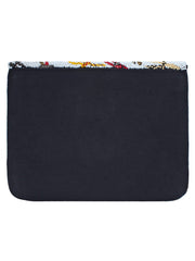 Globlie Beaded Canvas Sling Bag