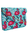 Globlie Beaded Canvas Sling Bag