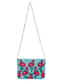Globlie Beaded Canvas Sling Bag