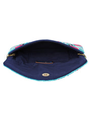 Globlie Beaded Canvas Sling Bag