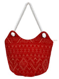 Holdall Cotton Jacquard Handbag
