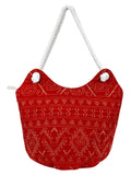 Holdall Cotton Jacquard Handbag