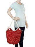 Holdall Cotton Jacquard Handbag