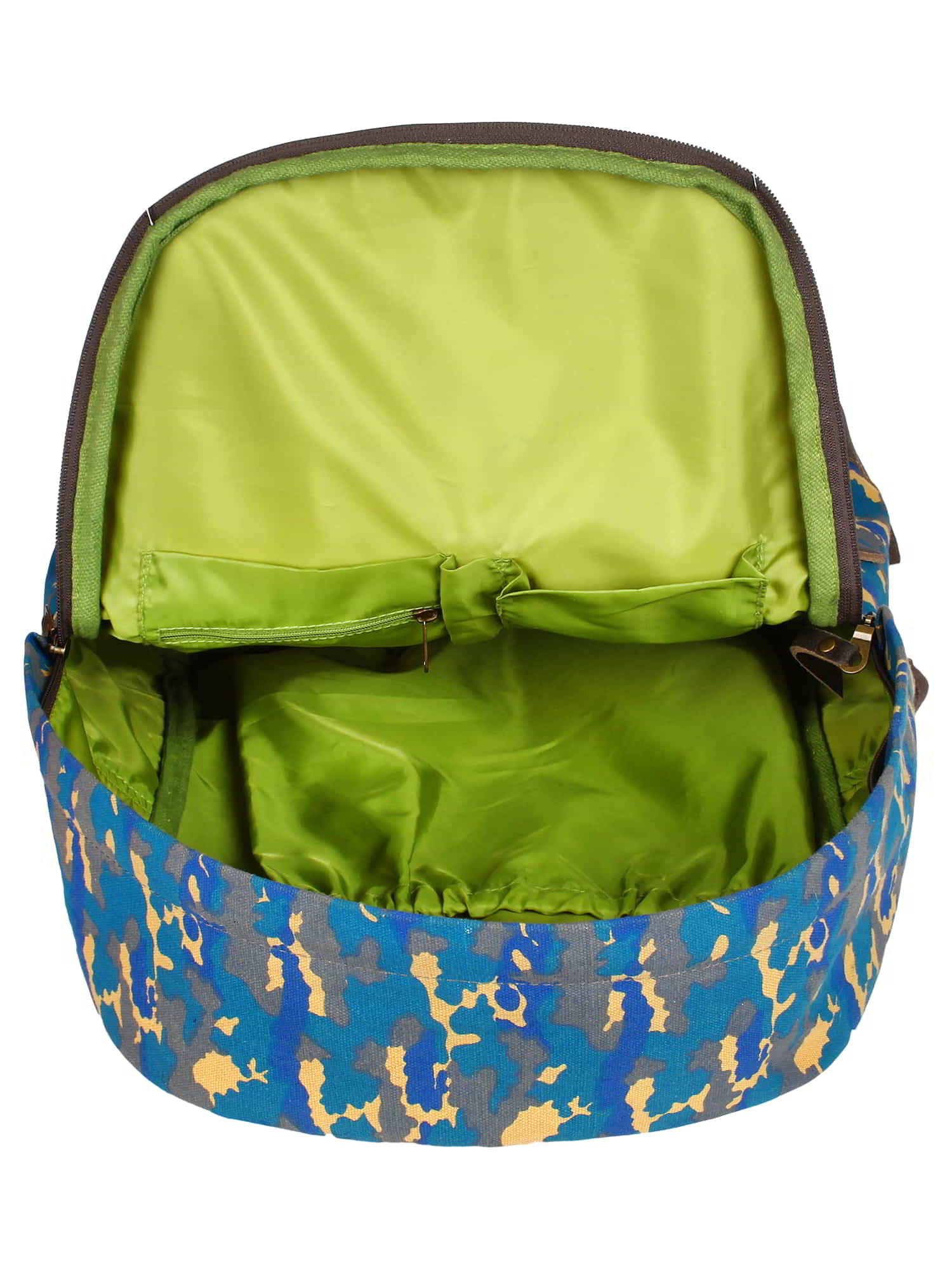 Classic Camouflage Canvas Backpack