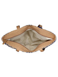 Showy Cotton Jacquard Tote Bag