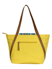 Fancy Solid Cotton Handbag