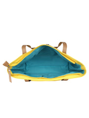 Fancy Solid Cotton Handbag