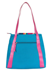 Fancy Solid Cotton Handbag