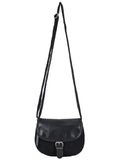 Classic Cotton & Leatherette Sling Bag