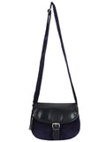 Classic Cotton & Leatherette Sling Bag