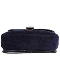 Classic Cotton & Leatherette Sling Bag