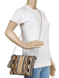 Glitzy Jacquard Sling Bag