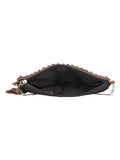 Glitzy Jacquard Sling Bag