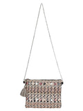 Glitzy Jacquard Sling Bag