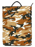 Mini Camouflage Print Canvas Backpack