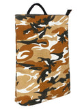 Mini Camouflage Print Canvas Backpack