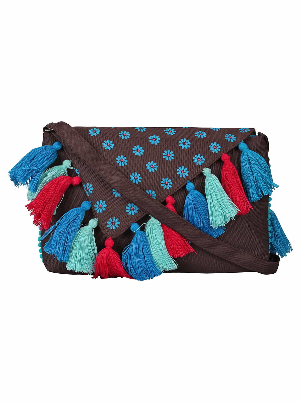 Snazzy Printed Polyester Sling Bag