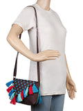 Snazzy Printed Polyester Sling Bag