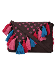 Snazzy Printed Polyester Sling Bag