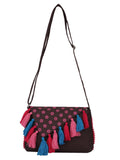 Snazzy Printed Polyester Sling Bag