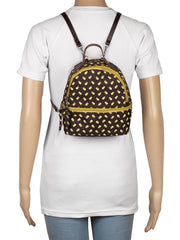 Mini Printed Polyester Backpack