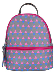 Mini Printed Polyester Backpack