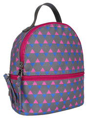 Mini Printed Polyester Backpack