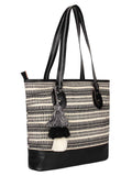 Monochrome Cotton Tote Bag